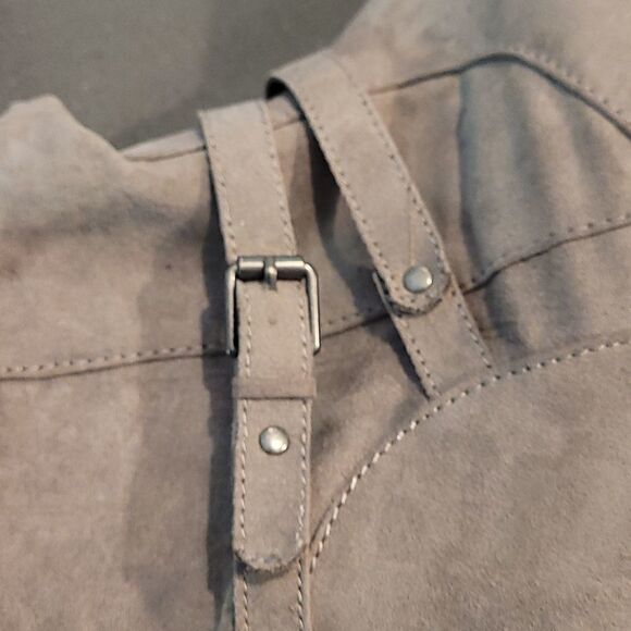 Joe Boxer sz 10 taupe suade boots - Picture 12 of 12